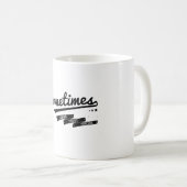 James - manchmal Texte-Retro inspiriertes Kaffeetasse (VorderseiteRechts)