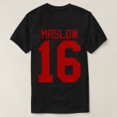 James Maslow Jersey - Angepasster roter Text T-Shirt (Design vorne)