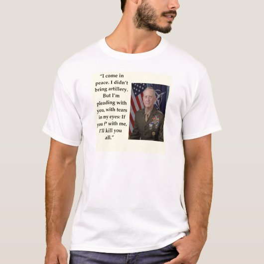 James mattis T-Shirt (Vorderseite)