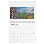 James McCarthy-Surrealismus und die Landschaft Kalender (Feb 2027)