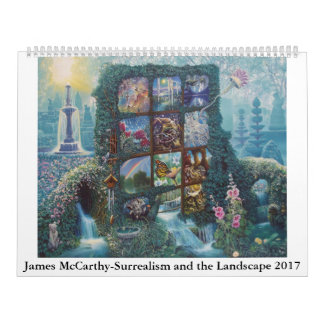 James McCarthy-Surrealismus und die Landschaft Kalender