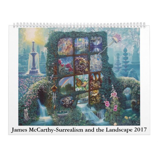 James McCarthy-Surrealismus und die Landschaft Kalender (Titelbild)