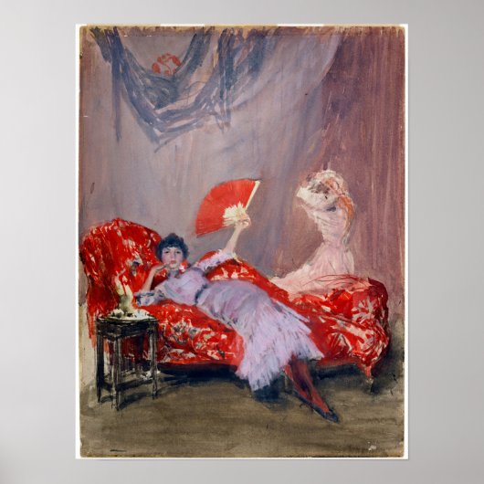 James McNeil Whistler Milly Finch Poster (Vorne)