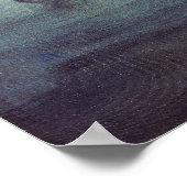 James McNeil Whistler Nocturne in Blau und Silber Poster (Ecke)