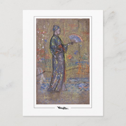 James McNeill Whistler #17-2 - Fine Art Postcard Postkarte (Vorderseite)