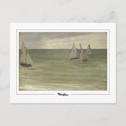 James McNeill Whistler #221-2 - Fine Art Postca... Postkarte (Vorderseite)