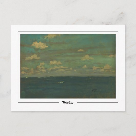 James McNeill Whistler #256-2 - Fine Art Postca... Postkarte (Vorderseite)