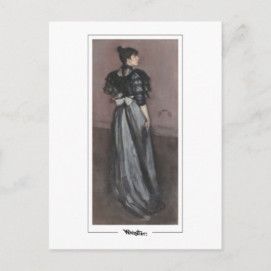 James McNeill Whistler #281-2 - Fine Art Postca... Postkarte (Vorderseite)