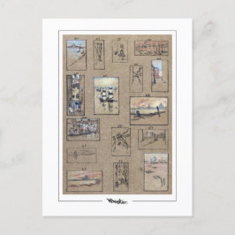 James McNeill Whistler #339-2 - Fine Art Postca... Postkarte