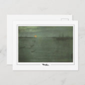 James McNeill Whistler #404-2 - Fine Art Postca... Postkarte (Vorne/Hinten)