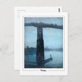 James McNeill Whistler #416-2 - Fine Art Postca... Postkarte (Vorne/Hinten)