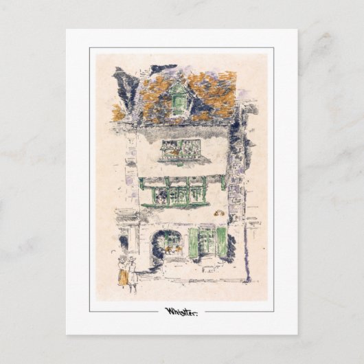 James McNeill Whistler #438-2 - Fine Art Postca... Postkarte (Vorderseite)