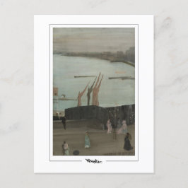 James McNeill Whistler #441-2 - Fine Art Postca... Postkarte