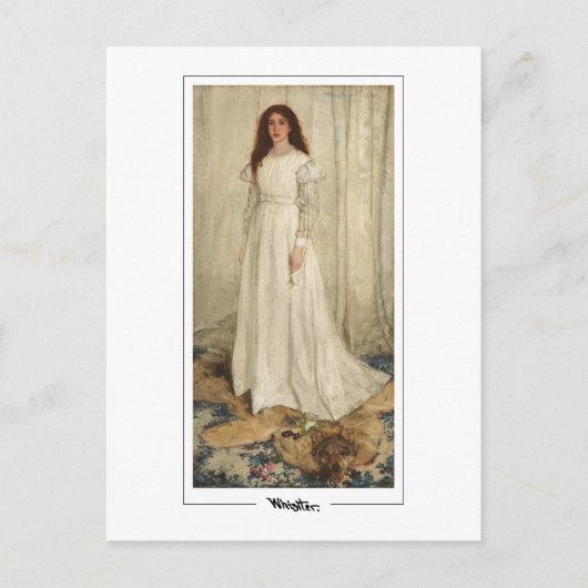 James McNeill Whistler #4 - Fine Art Postcard Postkarte (Vorderseite)