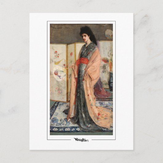 James McNeill Whistler #5-2 - Fine Art Postcard Postkarte (Vorderseite)