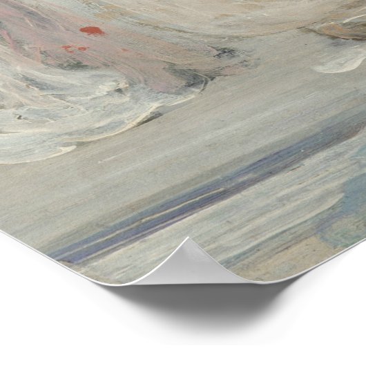 James McNeill Whistler - Die weiße Symphonie Poster (Ecke)