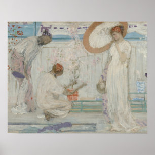 James McNeill Whistler - Die weiße Symphonie Poster