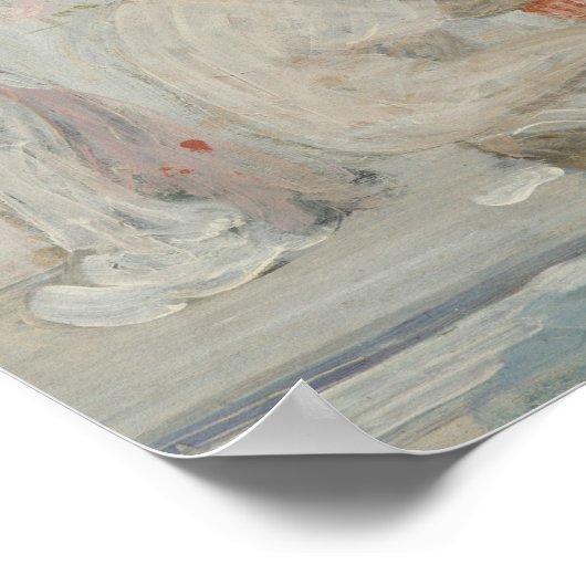 James McNeill Whistler - Die weiße Symphonie Poster (Ecke)