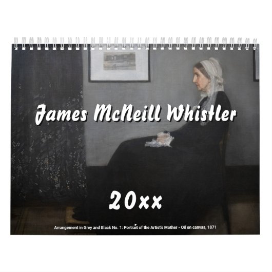 James McNeill Whistler Kalender (Titelbild)