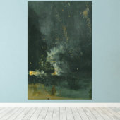 James McNeill Whistler - Nocturne in Black Gold Leinwanddruck (Insitu (Holzboden))