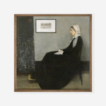 James McNeill Whistler Portrait Whistlers Mutter