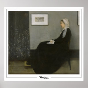 James McNeill Whistler Zedign Art Poster #1