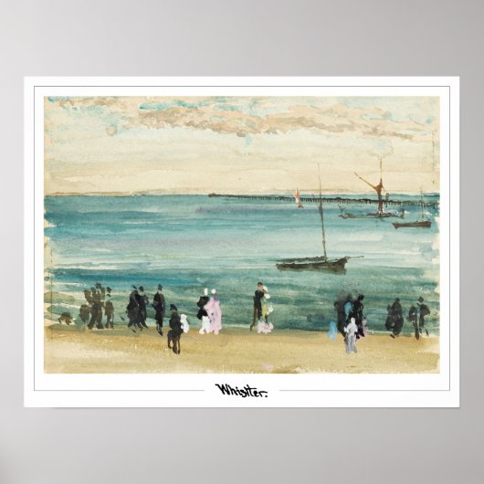 James McNeill Whistler Zedign Art Poster #10-2 (Vorne)