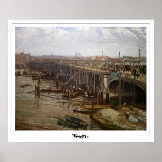James McNeill Whistler Zedign Art Poster #124 (Vorne)