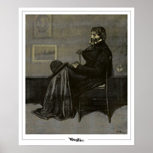 James McNeill Whistler Zedign Art Poster #14-2 (Vorne)
