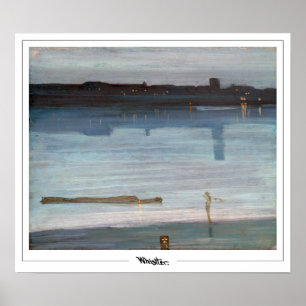 James McNeill Whistler Zedign Art Poster #2