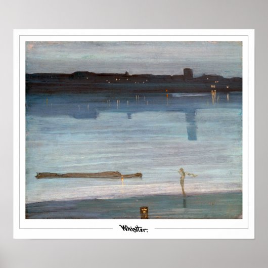 James McNeill Whistler Zedign Art Poster #2 (Vorne)