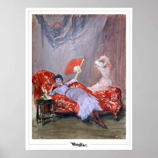 James McNeill Whistler Zedign Art Poster #3 (Vorne)