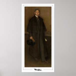 James McNeill Whistler Zedign Art Poster #311-2
