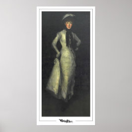 James McNeill Whistler Zedign Art Poster #330-2