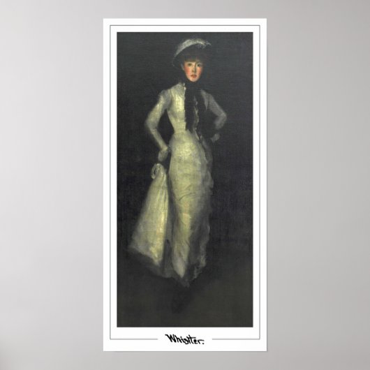 James McNeill Whistler Zedign Art Poster #330-2 (Vorne)