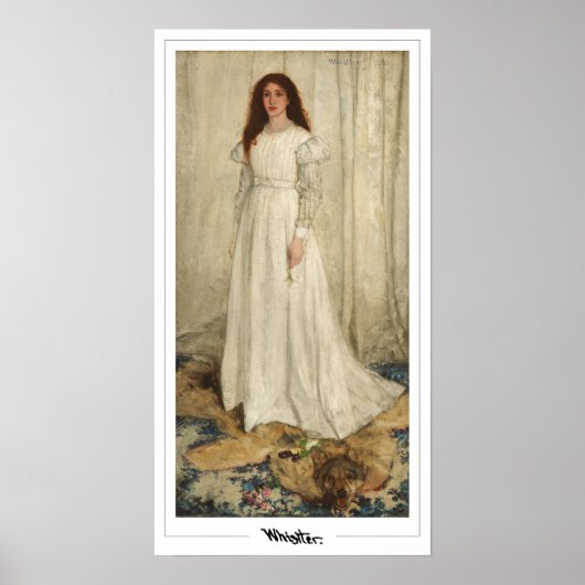 James McNeill Whistler Zedign Art Poster #4 (Vorne)