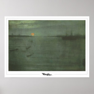 James McNeill Whistler Zedign Art Poster #404-2