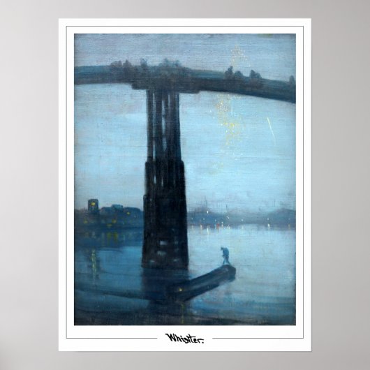 James McNeill Whistler Zedign Art Poster #416-2 (Vorne)