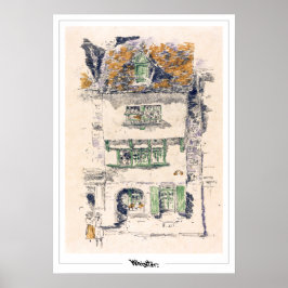James McNeill Whistler Zedign Art Poster #438-2
