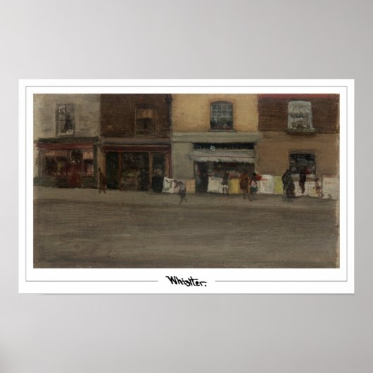James McNeill Whistler Zedign Art Poster #440-2 (Vorne)