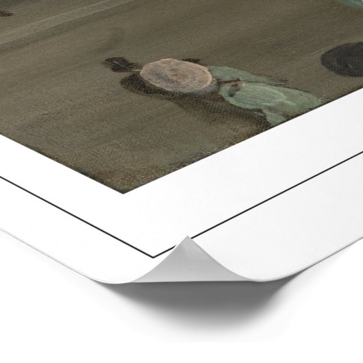 James McNeill Whistler Zedign Art Poster #441-2 (Ecke)