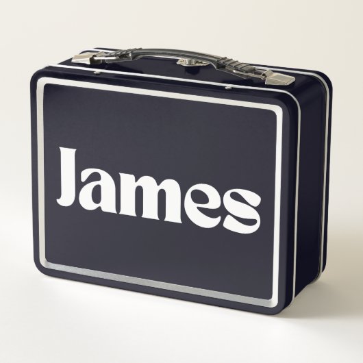 James Metall Brotdose (Rückseite)