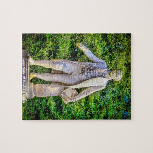 James Monroe 5. Präsident von Amerika. Puzzle (Horizontal)