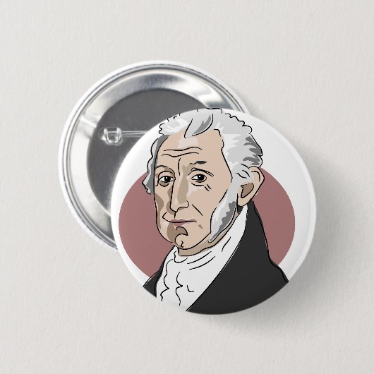 James Monroe Button (Vorne & Hinten)