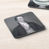 James Monroe, graviert durch Asher Brown Durand Untersetzer (Linke Seite)