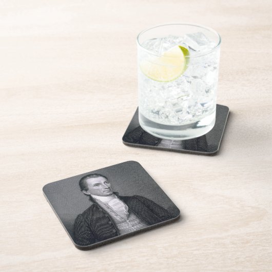 James Monroe, graviert durch Asher Brown Durand Untersetzer (Rechte Seite)