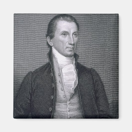 James Monroe, graviert von Asher Brown Durand (179 Magnet (Vorne)