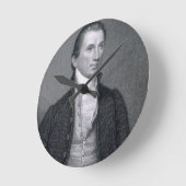 James Monroe, graviert von Asher Brown Durand (179 Runde Wanduhr (Winkel)