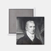 James Monroe, graviert von Thomas Gimbrede Magnet (Vorderseite/Rückseite)