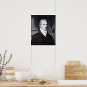 James Monroe, graviert von Thomas Gimbrede Poster (Küche)